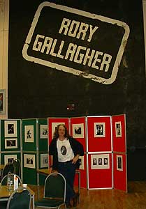 Rory Gallagher´s backdrop
